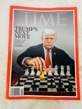Time magazine trumps next move inside his foreign policy gambit